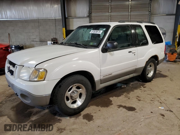 2001 Ford Explorer Sport with VIN 1FMYU70E81UA67897, listed as a Copart auction lot 57620075 with 225,597 mi miles and Salvage title. Bid and sale history available at DreamBid. Image 1.