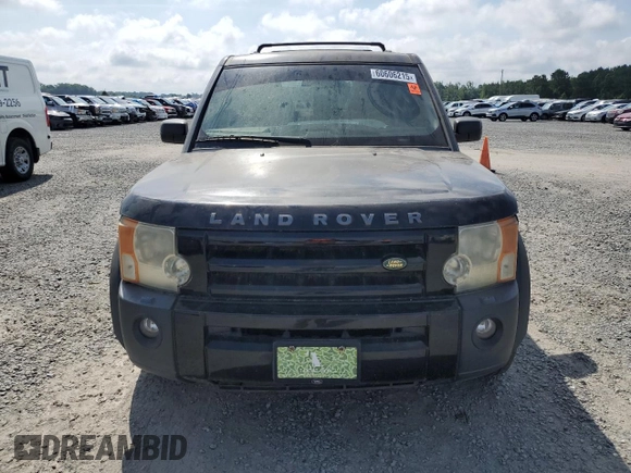 2008 Land Rover LR3 SE with VIN SALAE25468A445130, listed as a Copart auction lot 60606215 with 186,110 mi miles and Clean title. Bid and sale history available at DreamBid. Image 5.