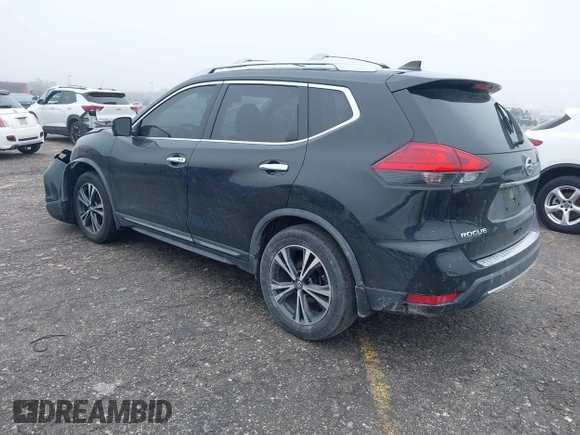 2017 Nissan Rogue SL with VIN JN8AT2MT9HW407176, listed as a IAAI auction lot 41406240 with 93,657 mi miles and . Bid and sale history available at DreamBid. Image 3.