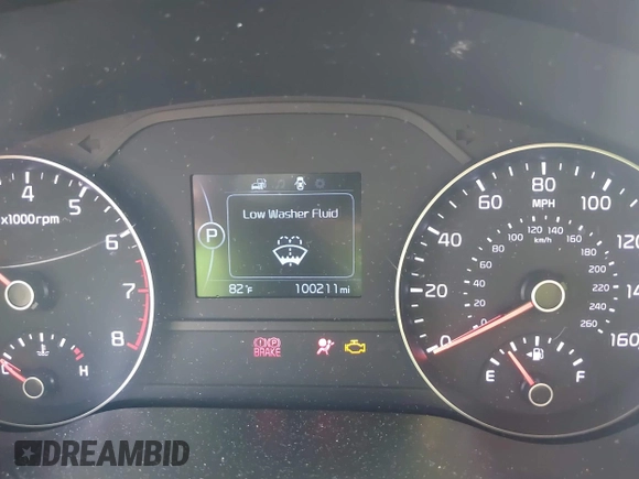 2017 Kia Sportage LX with VIN KNDPM3AC7H7166208, listed as a IAAI auction lot 41910485 with 100,211 mi miles. Bid and sale history available at carsss.com. Image 7.