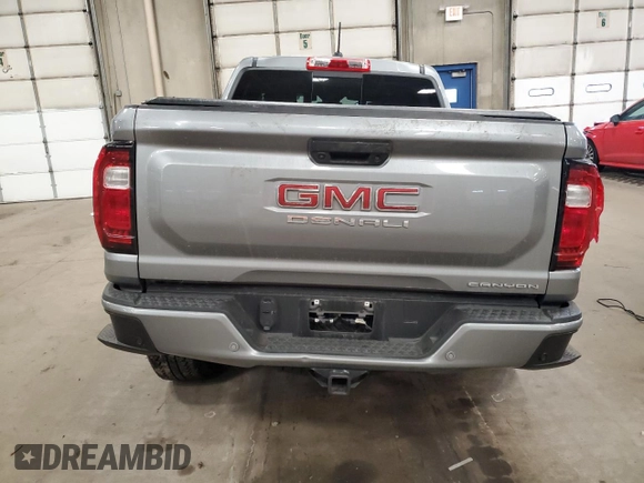 2023 GMC Canyon 4WD Denali with VIN 1GTP6FEK6P1232066, listed as a Copart auction lot 85235884 with 20,165 mi miles and Salvage Title. Bid and sale history available at carsss.com. Image 6.