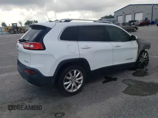 2015 Jeep Cherokee Limited with VIN 1C4PJLDS1FW584617, listed as a Copart auction lot 73677314 with Not Provided miles and Salvage Title. Bid and sale history available at DreamBid. Image 3.