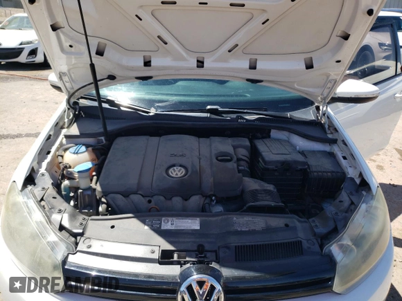 2010 Volkswagen Golf with VIN WVWAB7AJ6AW405034, listed as a Copart auction lot 54732194 with 106,690 mi miles and Salvage title. Bid and sale history available at DreamBid. Image 11.