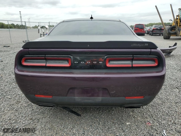 2021 Dodge Challenger R/T Scat Pack Widebody with VIN 2C3CDZFJ0MH586517, listed as a Copart auction lot 45920684 with 35,244 mi miles and Salvage Title. Bid and sale history available at carsss.com. Image 6.