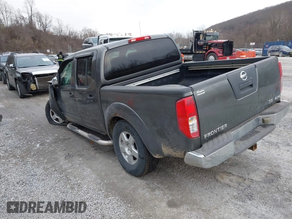 2008 Nissan Frontier SE with VIN 1N6AD07W38C425495, listed as a IAAI auction lot 41406740 with 244,396 mi miles and . Bid and sale history available at DreamBid. Image 3.