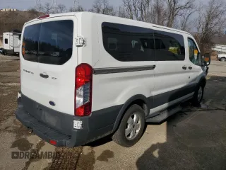 2017 Ford Transit XL with VIN 1FMZK1YM5HKA90465, listed as a Copart auction lot 44538235 with 26,532 mi miles and Salvage Title. Bid and sale history available at carsss.com. Image 3.