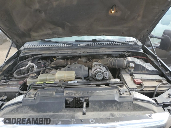2001 Ford F-350 XL with VIN 1FTSX31F81EA54725, listed as a Copart auction lot 75389384 with 355,047 mi miles and Salvage Title. Bid and sale history available at DreamBid. Image 11.