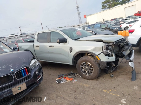 2024 Ford Ranger XLT with VIN 1FTER4HH7RLE32321, listed as a IAAI auction lot 41790946 with 9,000 mi miles. Bid and sale history available at carsss.com. Image 13.