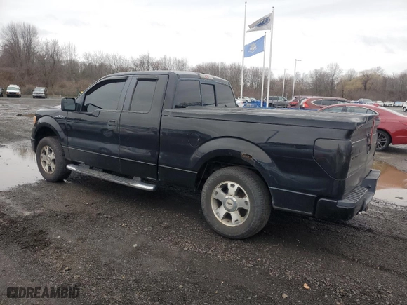 2009 Ford F-150 STX with VIN 1FTRX14W69FB17244, listed as a Copart auction lot 49277065 with 184,481 mi miles and Salvage Title. Bid and sale history available at carsss.com. Image 2.