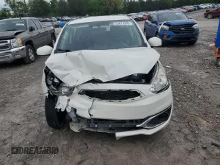 2020 Mitsubishi Mirage ES z VIN ML32A3HJ6LH010710, wystawiony jako Copart lot #53871695 z przebiegiem 61 487 mil mil oraz Szkoda całkowita • Salvage title. Historia ofert i sprzedaży dostępna na DreamBid. Obrazek 5.