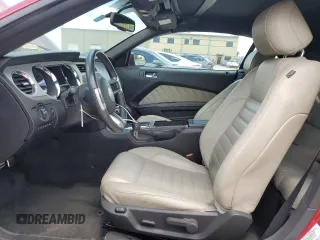 2012 Ford Mustang V6 with VIN 1ZVBP8EMXC5255516, listed as a Copart auction lot 54725125 with 125,901 mi miles and Salvage title. Bid and sale history available at DreamBid. Image 7.