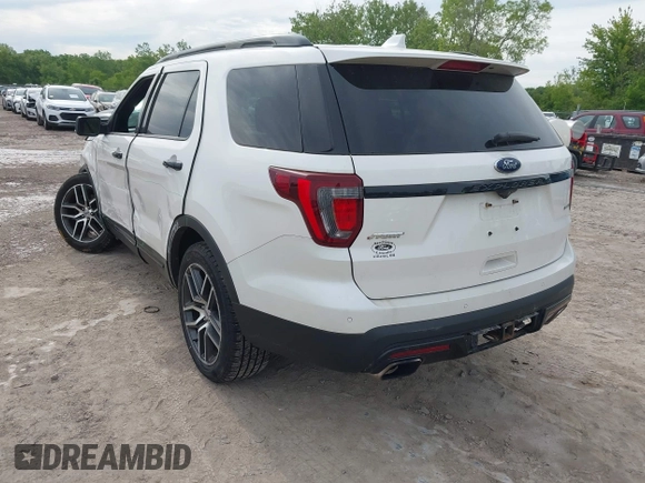 2016 Ford Explorer Sport with VIN 1FM5K8GT2GGD00263, listed as a IAAI auction lot 42341507 with 111,710 mi miles and . Bid and sale history available at DreamBid. Image 3.