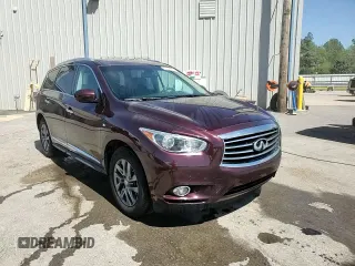 2015 Infiniti QX60 with VIN 5N1AL0MNXFC543215, listed as a Copart auction lot 52249185 with 76,482 mi miles and Salvage Title. Bid and sale history available at carsss.com. Image 14.