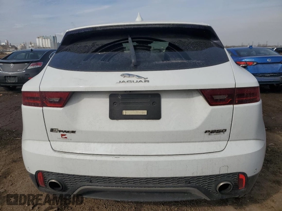 2019 Jaguar E-Pace SE with VIN SADFP2FX3K1Z47525, listed as a Copart auction lot 47121395 with 89,149 mi miles and Salvage Title. Bid and sale history available at DreamBid. Image 6.