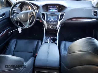 2015 Acura TLX Advance with VIN 19UUB3F70FA006953, listed as a Copart auction lot 85293364 with 92,015 mi miles and Salvage title. Bid and sale history available at DreamBid. Image 8.