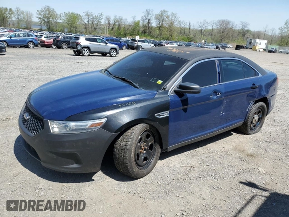 2013 Ford Police Interceptor with VIN 1FAHP2MT9DG165014, listed as a Copart auction lot 55178385 with 184,133 mi miles and Clean title. Bid and sale history available at DreamBid. Image 1.