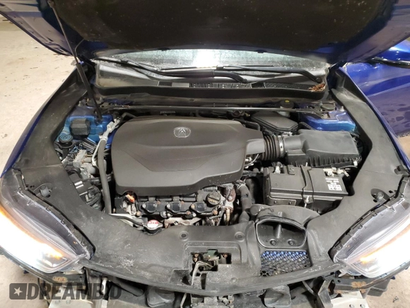 2019 Acura TLX w/Advance Pkg with VIN 19UUB3F82KA801294, listed as a Copart auction lot 89244275 with 118,541 mi miles and Salvage Title. Bid and sale history available at carsss.com. Image 13.