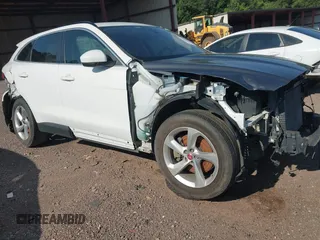 2018 Jaguar F-Pace 35t Prestige with VIN SADCK2EV3JA247827, listed as a IAAI auction lot 42674520 with 92,858 mi miles and . Bid and sale history available at DreamBid. Image 1.