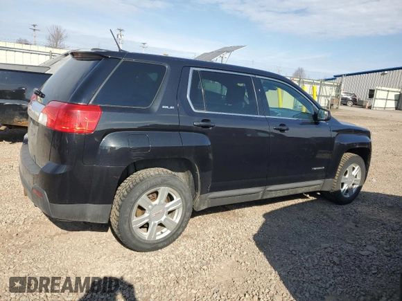 2014 GMC Terrain SLE with VIN 2GKALMEK4E6267254, listed as a Copart auction lot 53252135 with 127,056 mi miles and Clean Title. Bid and sale history available at DreamBid. Image 3.