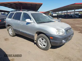 2003 Hyundai Santa Fe GLS z VIN KM8SC73D23U356093, wystawiony jako IAAI lot #42508114 z przebiegiem 172 433 mil mil oraz . Historia ofert i sprzedaży dostępna na DreamBid. Obrazek 1.