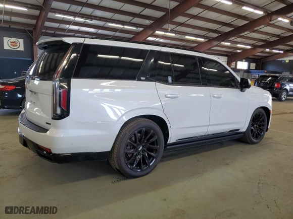 2021 Cadillac Escalade Sport with VIN 1GYS4FKL0MR329672, listed as a Copart auction lot 49421475 with 87,078 mi miles and Clean Title. Bid and sale history available at carsss.com. Image 3.