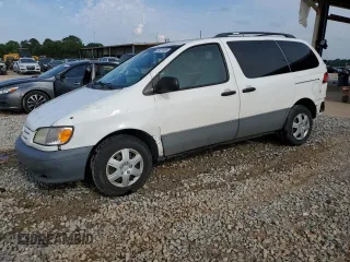 2001 Toyota Sienna LE with VIN 4T3ZF13C31U374018, listed as a Copart auction lot 57427925 with 7,724 mi miles and Salvage title. Bid and sale history available at DreamBid. Image 1.