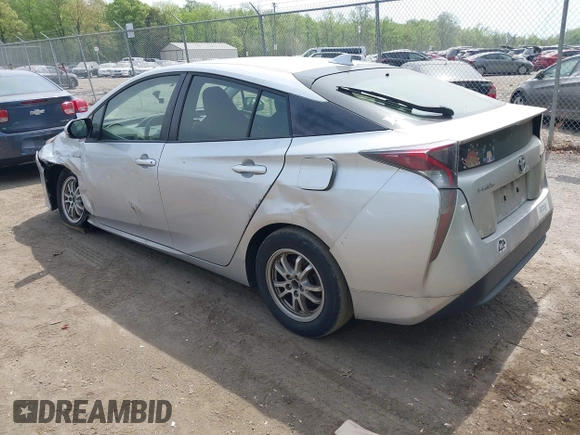 2016 Toyota Prius Two with VIN JTDKBRFU1G3514529, listed as a IAAI auction lot 42098094 with 183,687 mi miles and . Bid and sale history available at DreamBid. Image 3.