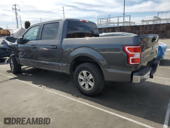 2018 Ford F-150 XL with VIN 1FTEW1CB1JKD84898, listed as a Copart auction lot 47862585 with 160,891 mi miles and Salvage Title. Bid and sale history available at carsss.com. Image 2.