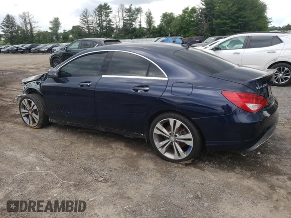 2017 Mercedes-Benz CLA 250 z VIN WDDSJ4GB9HN425905, wystawiony jako Copart lot #58306625 z przebiegiem 49 809 mil mil oraz Szkoda całkowita • Salvage title. Historia ofert i sprzedaży dostępna na DreamBid. Obrazek 2.
