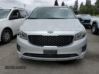 2015 Kia Sedona LX with VIN KNDMB5C17F6070646, listed as a Copart auction lot 56528444 with 231,095 mi miles and Salvage Title. Bid and sale history available at carsss.com. Image 5.