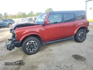 2022 Ford Bronco with VIN 1FMEE5DP7NLA85609, listed as a Copart auction lot 50155725 with 23,236 mi miles and Salvage Title. Bid and sale history available at carsss.com. Image 1.