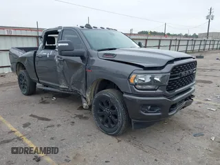 2024 Ram 2500 Big Horn with VIN 3C6UR5DL9RG224098, listed as a IAAI auction lot 41447772 with 38,212 mi miles. Bid and sale history available at carsss.com. Image 1.