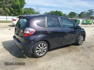 2013 Honda Fit Sport with VIN JHMGE8H57DC004712, listed as a Copart auction lot 51426885 with 203,217 mi miles and Salvage Title. Bid and sale history available at carsss.com. Image 3.