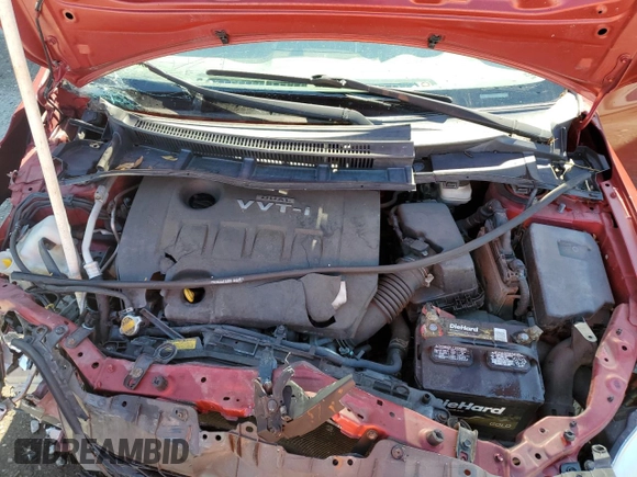 2009 Toyota Corolla with VIN JTDBL40E999074612, listed as a Copart auction lot 53044815 with 128,269 mi miles and Salvage Title. Bid and sale history available at carsss.com. Image 11.