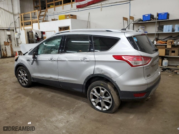 2015 Ford Escape Titanium with VIN 1FMCU9JXXFUA43131, listed as a Copart auction lot 43044545 with 120,932 mi miles and Salvage Title. Bid and sale history available at carsss.com. Image 2.