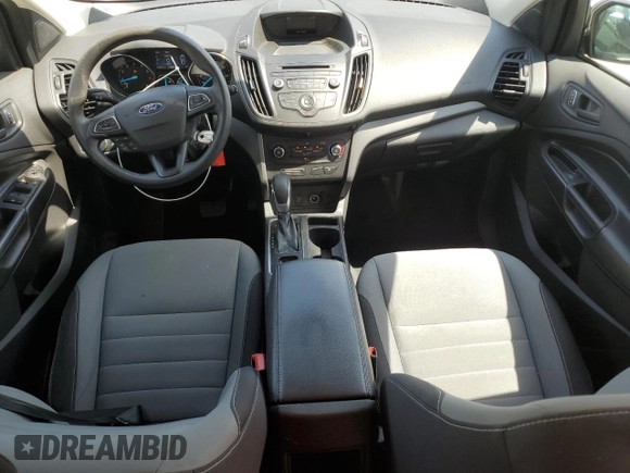 2018 Ford Escape S with VIN 1FMCU0F76JUD06292, listed as a Copart auction lot 56584245 with 136,973 mi miles and Salvage title. Bid and sale history available at DreamBid. Image 8.