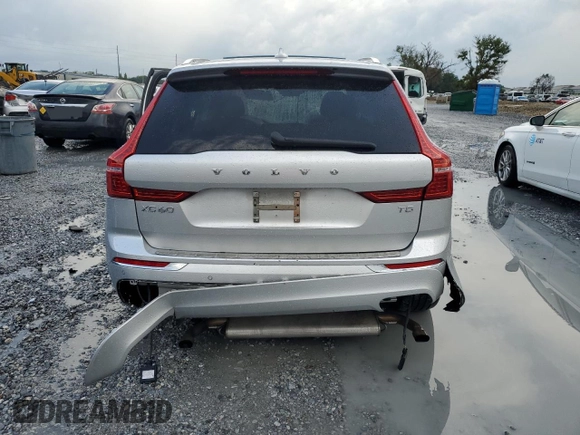 2021 Volvo XC60 Inscription с VIN YV4102DLXM1797908, выставлен на аукционе Copart как лот 58967375 с пробегом Не указан миль и На запчасти • Non repairable. История ставок и продаж доступна на DreamBid. Изображение 6.