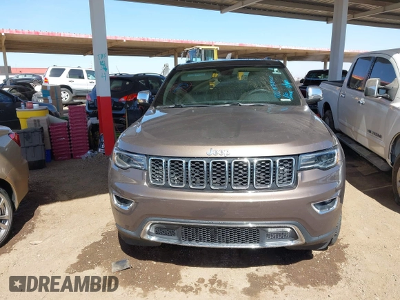 2017 Jeep Grand Cherokee Limited with VIN 1C4RJEBGXHC846920, listed as a IAAI auction lot 41718763 with 131,757 mi miles. Bid and sale history available at carsss.com. Image 11.