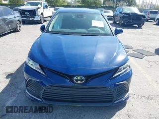 2024 Toyota Camry LE with VIN 4T1R11AK0RU239589, listed as a IAAI auction lot 41744956 with 5,723 mi miles. Bid and sale history available at carsss.com. Image 12.