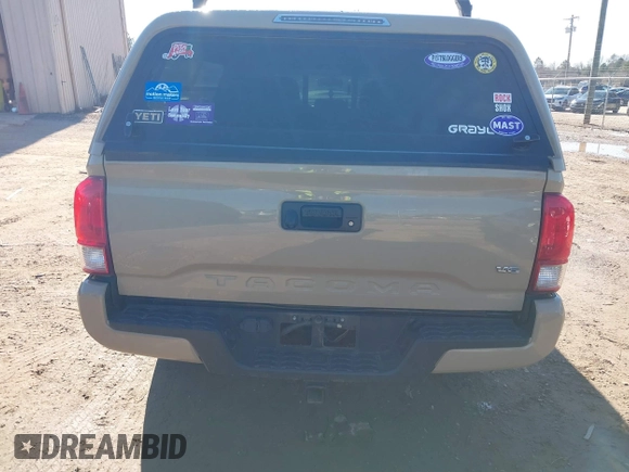 2017 Toyota Tacoma SR5 with VIN 3TMBZ5DN8HM009538, listed as a IAAI auction lot 41288551 with 84,551 mi miles and . Bid and sale history available at DreamBid. Image 16.