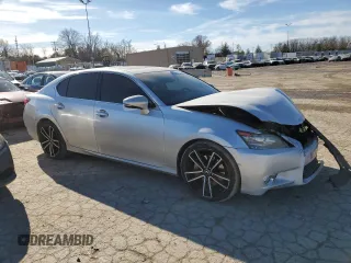 2013 Lexus GS 350 with VIN JTHBE1BL5D5012160, listed as a Copart auction lot 43042755 with 151,334 mi miles and Salvage Title. Bid and sale history available at carsss.com. Image 4.