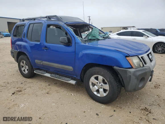 2012 Nissan Xterra X with VIN 5N1AN0NU5CN800913, listed as a Copart auction lot 45089595 with 124,656 mi miles and Salvage Title. Bid and sale history available at carsss.com. Image 4.