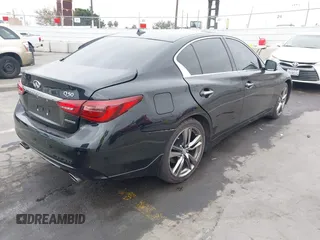 2021 Infiniti Q50 Signature Edition with VIN JN1EV7CP7MM706053, listed as a IAAI auction lot 42036446 with 26,392 mi miles and . Bid and sale history available at DreamBid. Image 4.