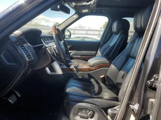 2014 Land Rover Range Rover Supercharged Autobiography with VIN SALGV2TF3EA155471, listed as a Copart auction lot 50352795 with 71,390 mi miles and Salvage title. Bid and sale history available at DreamBid. Image 7.