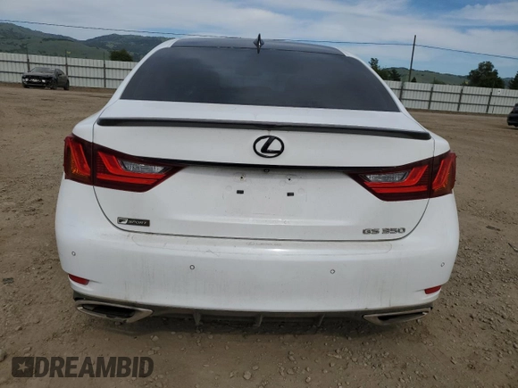 2015 Lexus GS 350 with VIN JTHBE1BL3FA012443, listed as a Copart auction lot 52904125 with 111,832 mi miles and Salvage Title. Bid and sale history available at carsss.com. Image 6.
