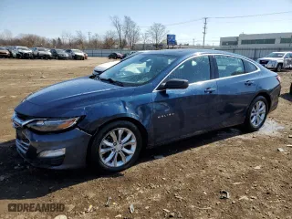 2019 Chevrolet Malibu LT with VIN 1G1ZD5ST9KF107783, listed as a Copart auction lot 49038025 with 145,680 mi miles and Salvage Title. Bid and sale history available at carsss.com. Image 1.