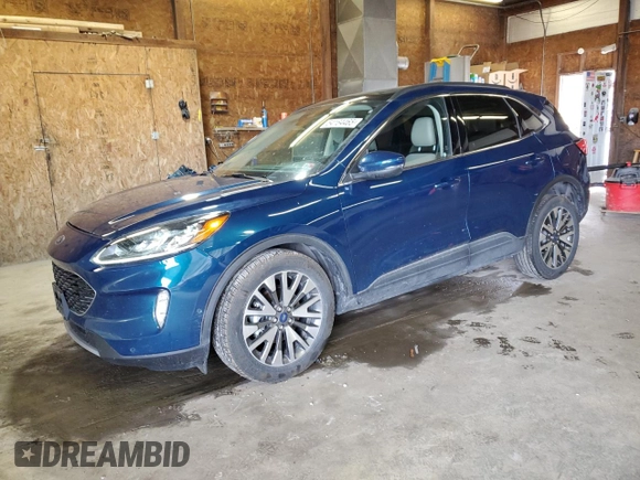 2020 Ford Escape Titanium Hybrid с VIN 1FMCU9DZ3LUB58677, выставлен на аукционе Copart как лот 54164465 с пробегом 32 115 миль миль и Списание • Salvage title. История ставок и продаж доступна на DreamBid. Изображение 1.