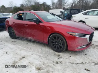 2023 Mazda 3 Premium Plus with VIN 3MZBPBEY8PM377694, listed as a Copart auction lot 41603985 with Not Provided miles and Salvage Title. Bid and sale history available at DreamBid. Image 4.