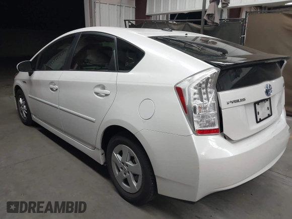 2011 Toyota Prius I with VIN JTDKN3DU1B0323839, listed as a IAAI auction lot 42099239 with 94,935 mi miles and . Bid and sale history available at DreamBid. Image 3.