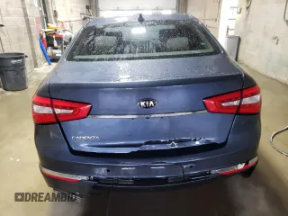 2015 Kia Cadenza Premium with VIN KNALN4D76F5193650, listed as a Copart auction lot 47178575 with 106,775 mi miles and Salvage Title. Bid and sale history available at carsss.com. Image 6.